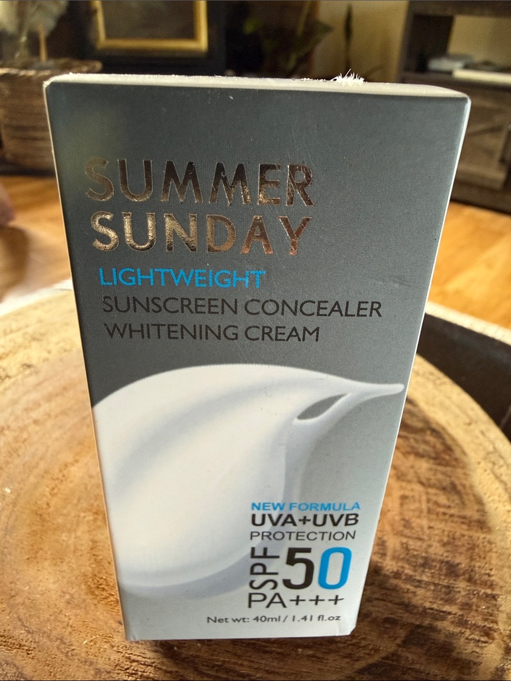 Lightweight Sunscreen Concealer Whitening Cream SPF 50 - Light